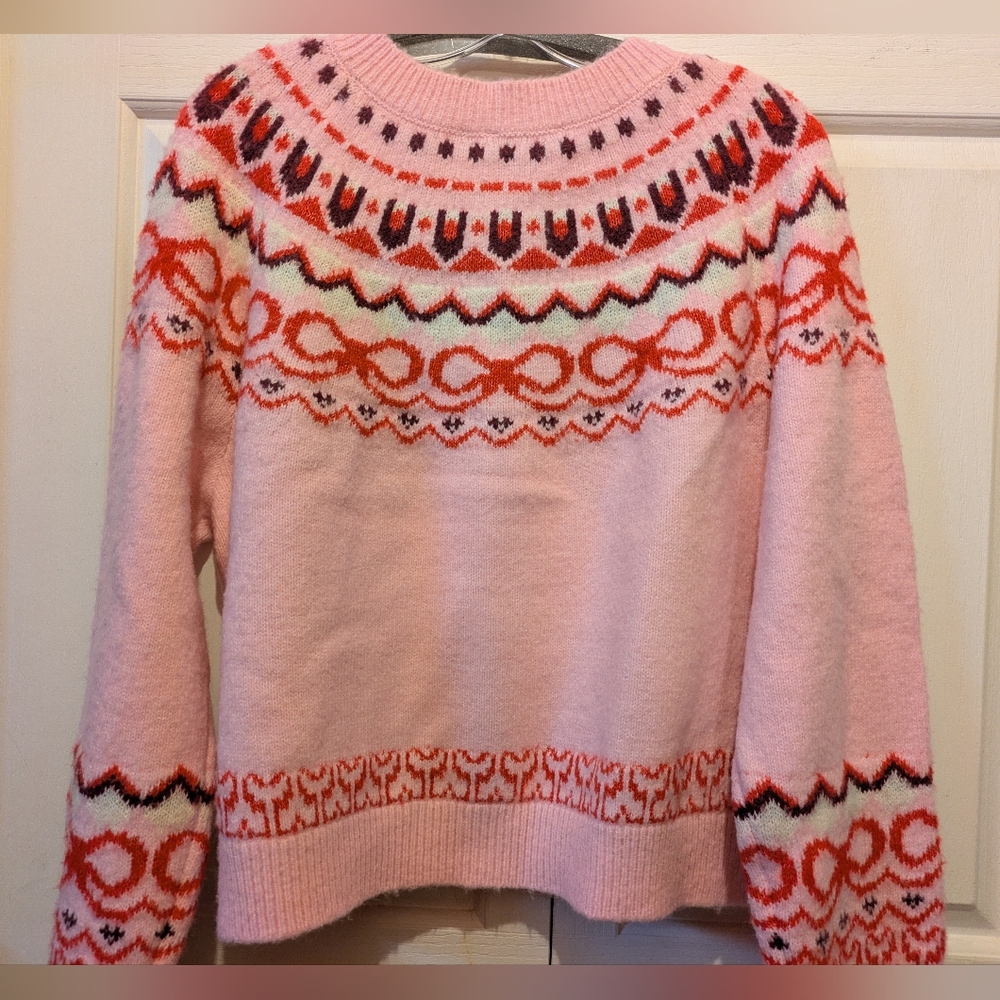 LAST PRICE DROP House Of Harlow 1960 Fair Isle Cardigan Sweater Size 1X New! - Picture 9 of 15